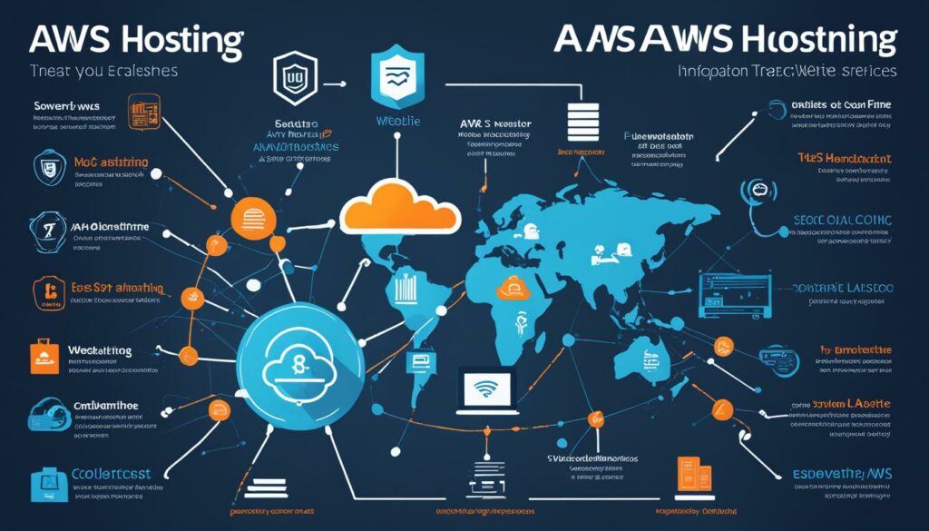 Amazon Web Services Hosting Infographic