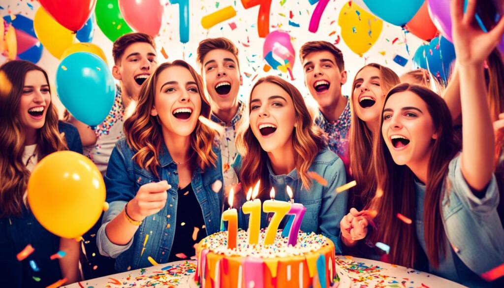 Instagram 17th birthday celebration