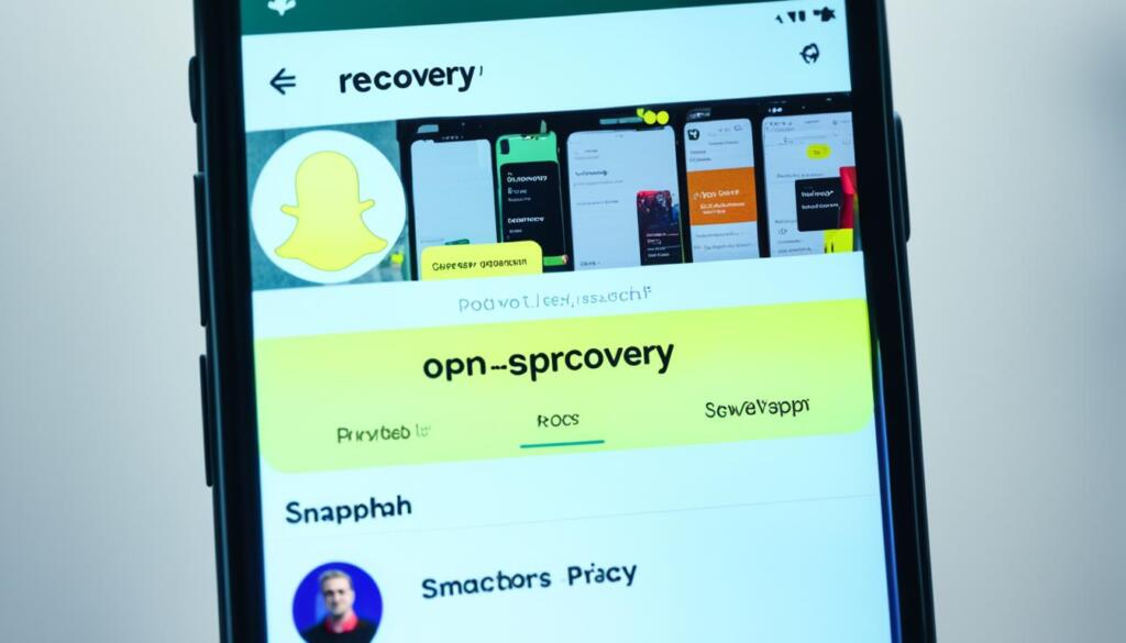 snapchat privacy tab recovery