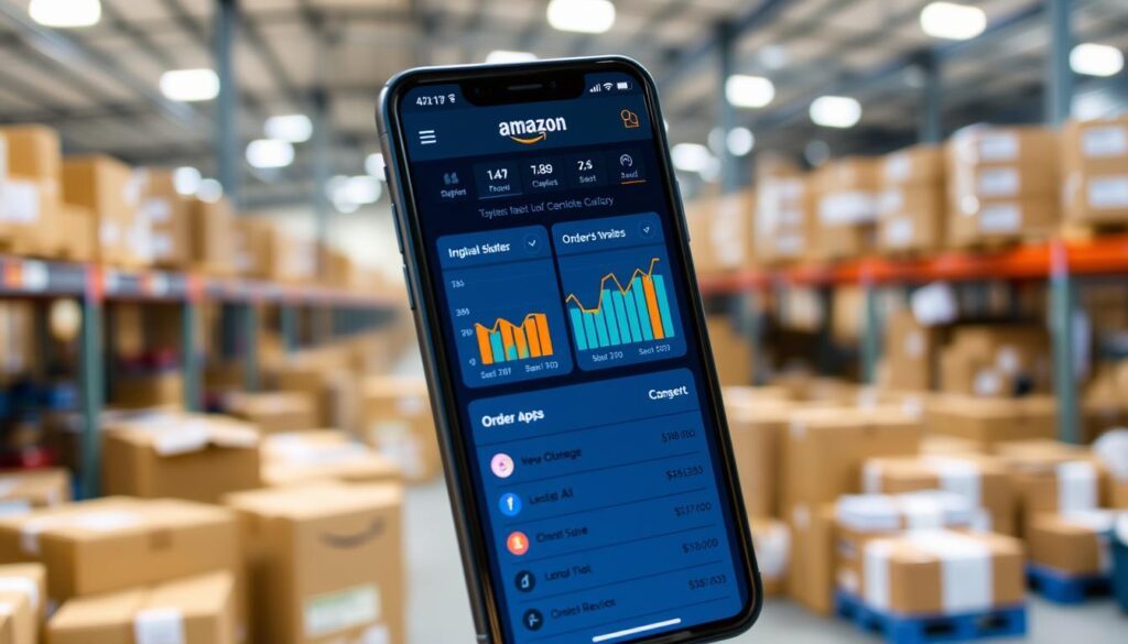 amazon seller app order management