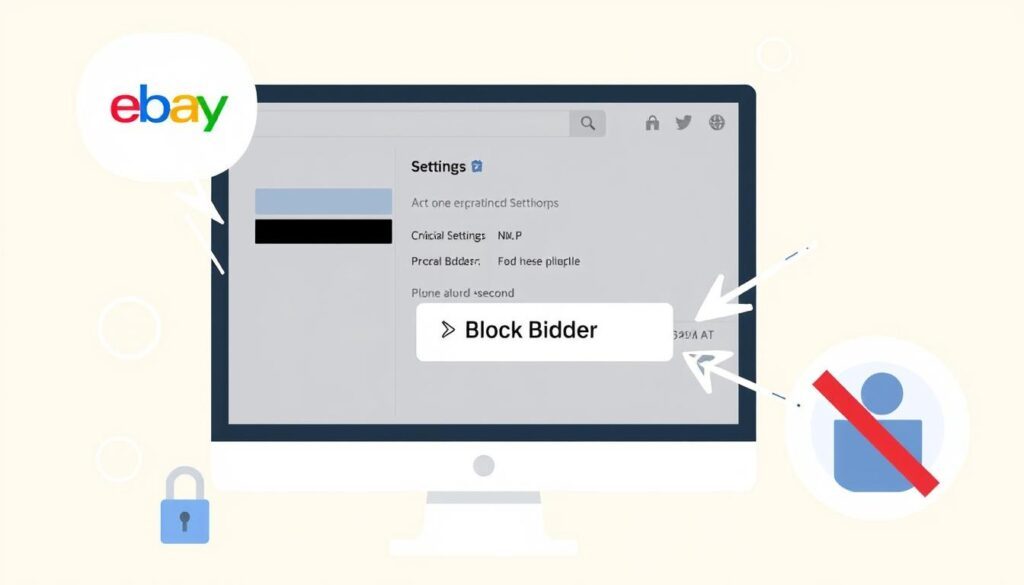 how to block an ebay bidder