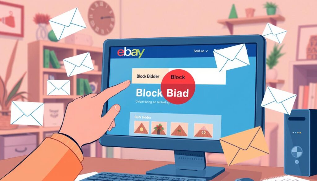 how to block an ebay bidder