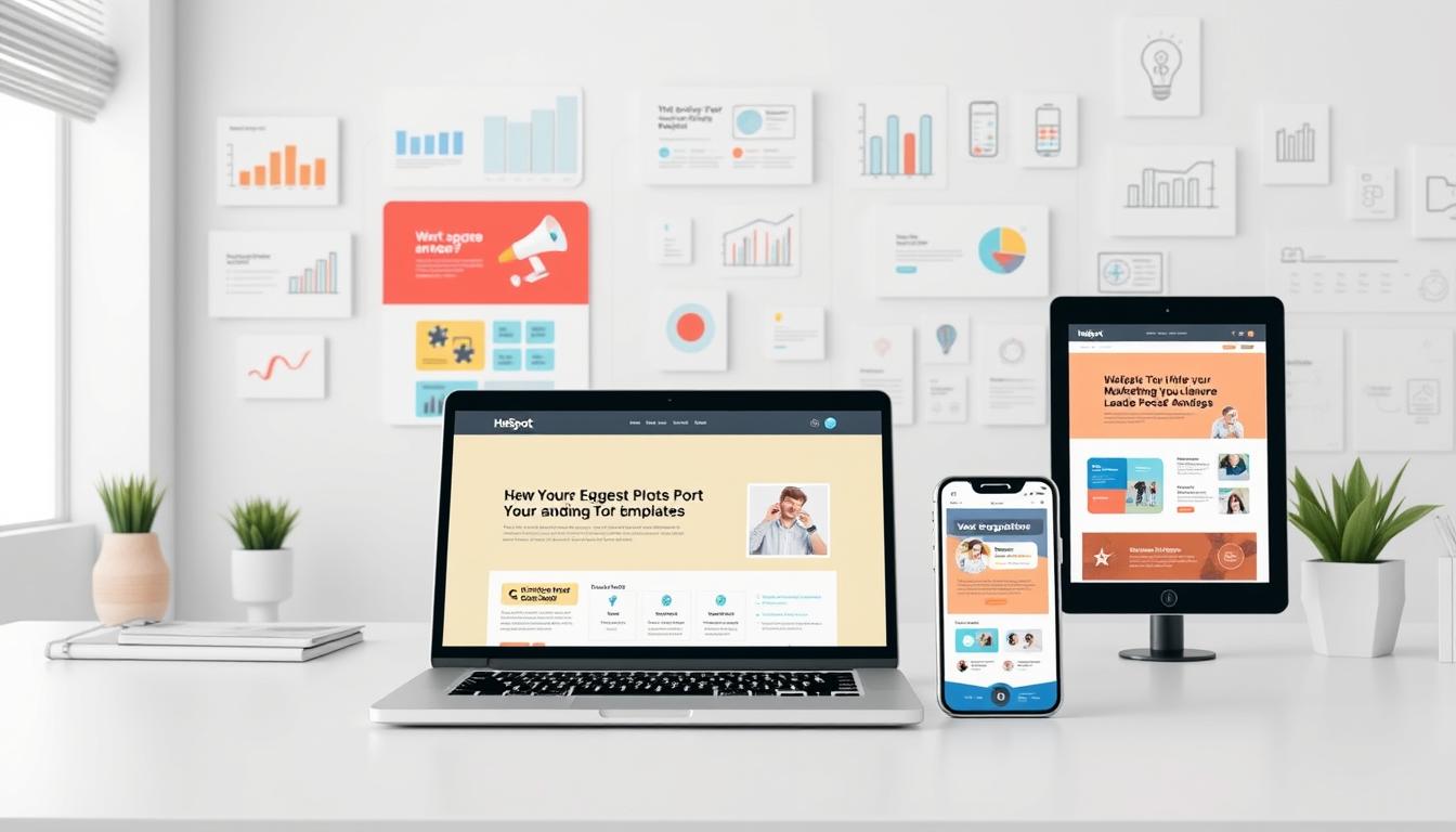 landing page template hubspot