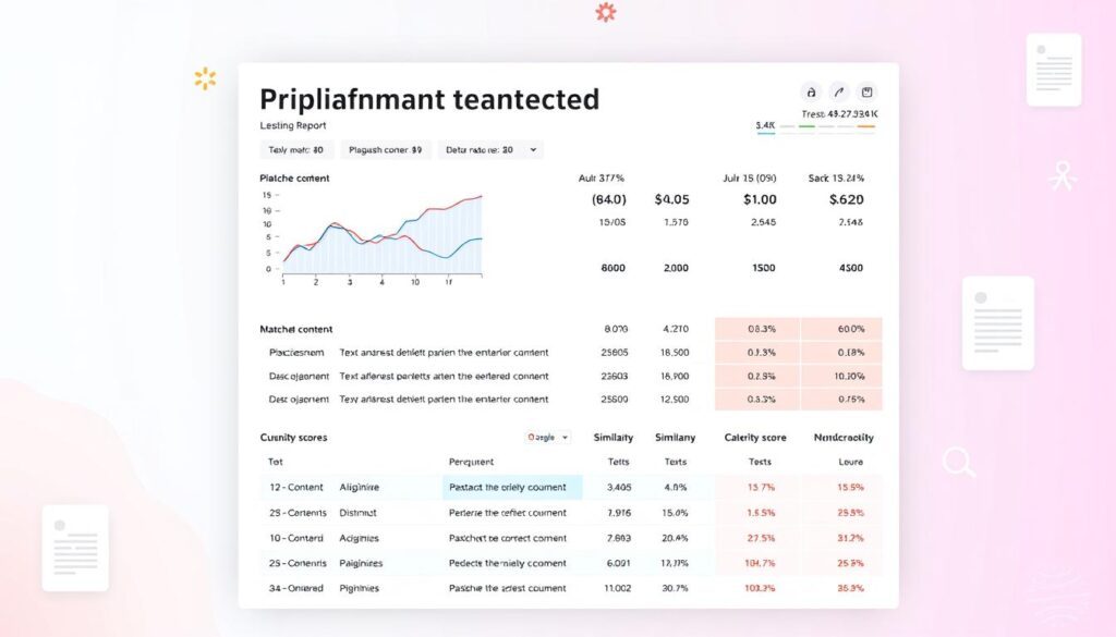 plagiarism detection report