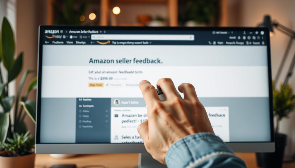 submitting amazon seller feedback