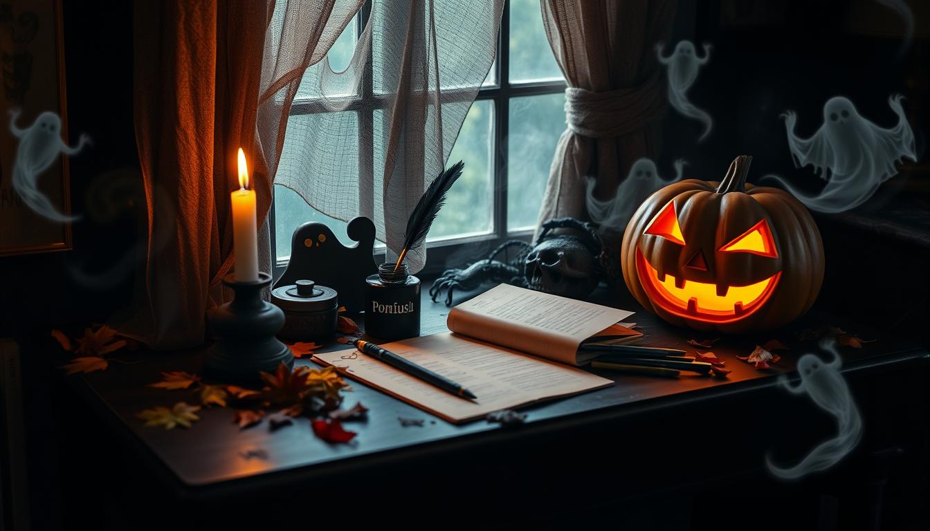 halloween creative writing prompts high school