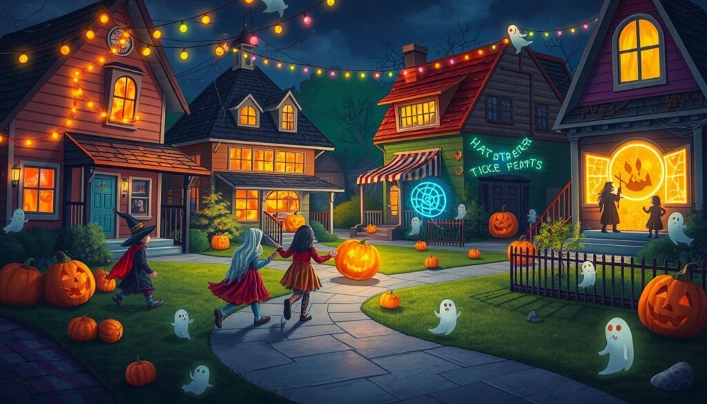 trick-or-treat challenges